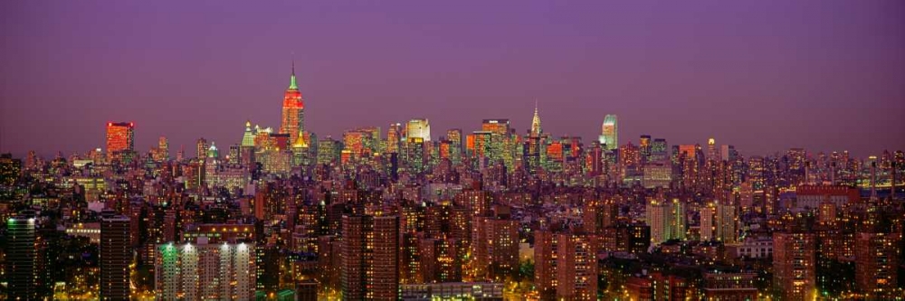 Manhattan at Night art print by Richard Berenholtz for $57.95 CAD