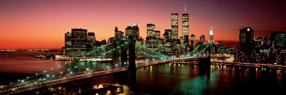 Brooklyn Bridge NYC art print by Richard Berenholtz for $57.95 CAD