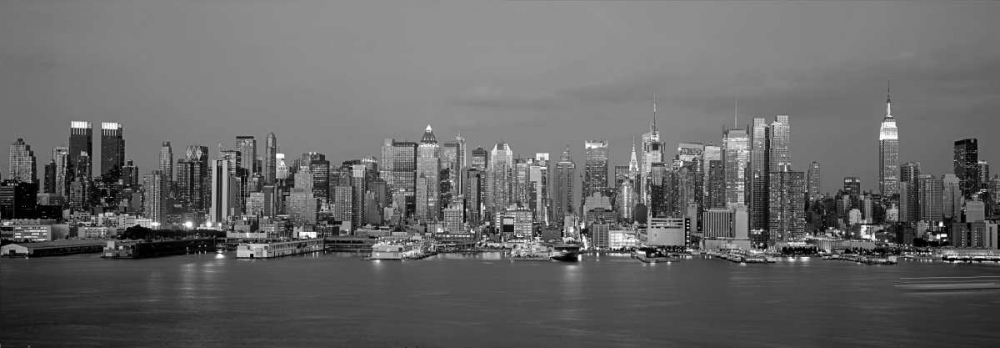 Manhattan Skyline NYC art print by Richard Berenholtz for $57.95 CAD