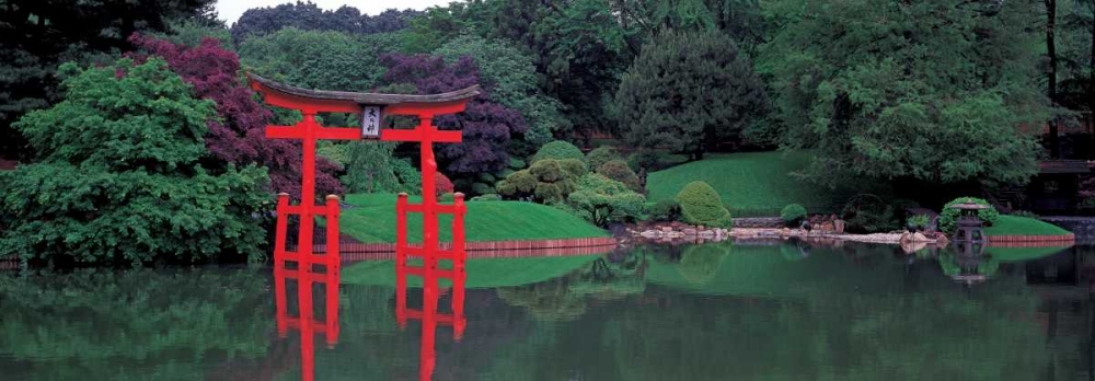 Japanese Garden art print by Richard Berenholtz for $57.95 CAD