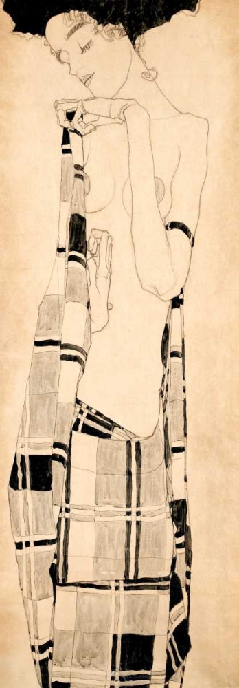 Standing Girl art print by Egon Schiele for $57.95 CAD