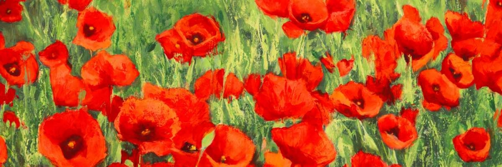 Poppy Field art print by Silvia Mei for $57.95 CAD