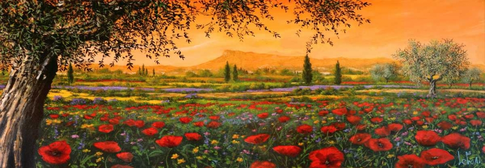 Pianura in fiore art print by Tebo Marzari for $57.95 CAD