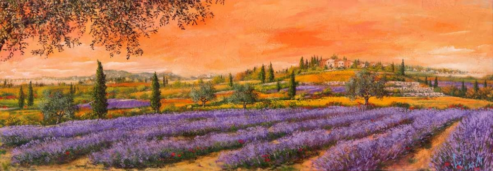 Filari di lavanda art print by Tebo Marzari for $57.95 CAD
