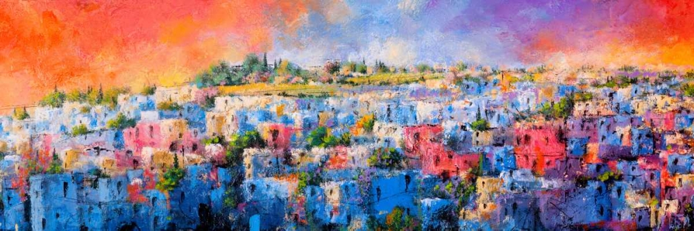 Jodhpur la citta blu art print by Tebo Marzari for $57.95 CAD