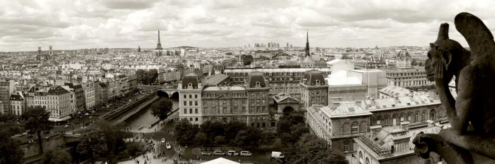 Paris Panorama art print by Vadim Ratsenskiy for $57.95 CAD