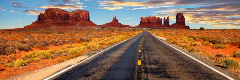 Road to Monument Valley, Arizona art print by Vadim Ratsenskiy for $57.95 CAD