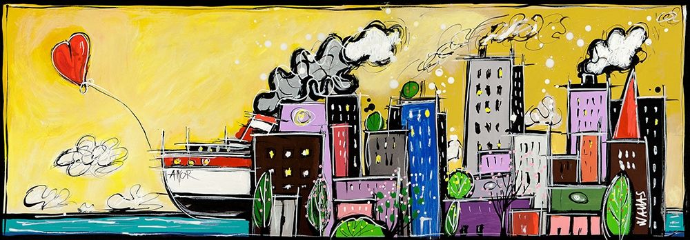 Amarcord art print by Wallas for $57.95 CAD