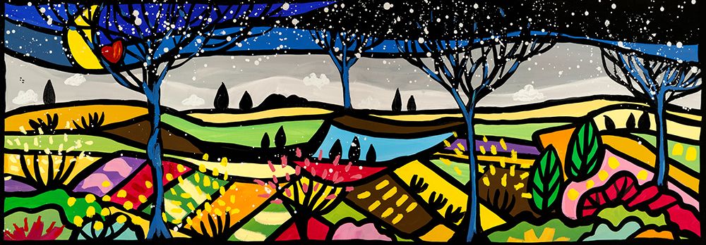 Dolci colline mie art print by Wallas for $57.95 CAD