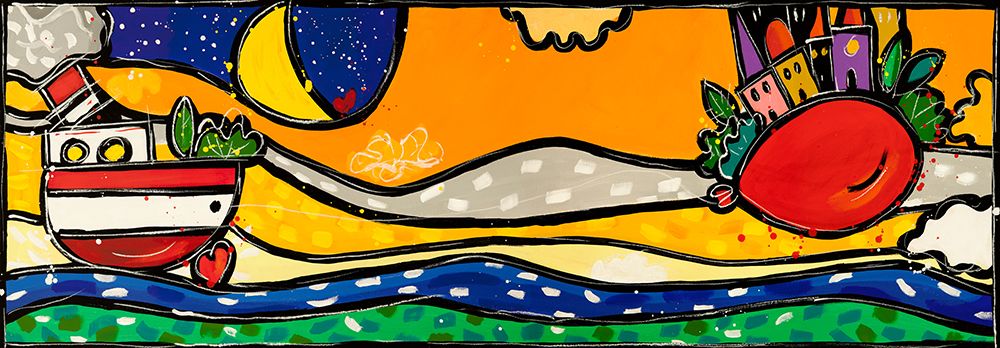 Leggeri leggeri art print by Wallas for $57.95 CAD