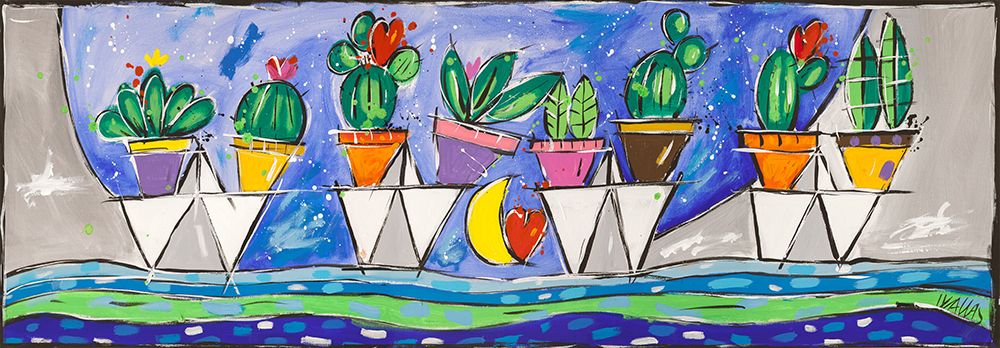 Floating Garden art print by Wallas for $57.95 CAD