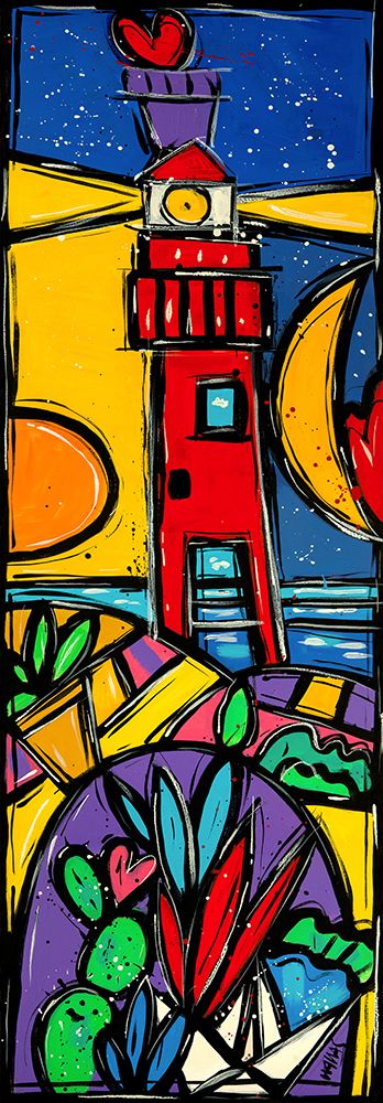 Sotto il cielo stellato art print by Wallas for $57.95 CAD