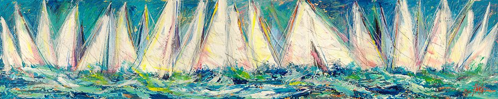 Regata all orizzonte art print by Luigi Florio for $57.95 CAD