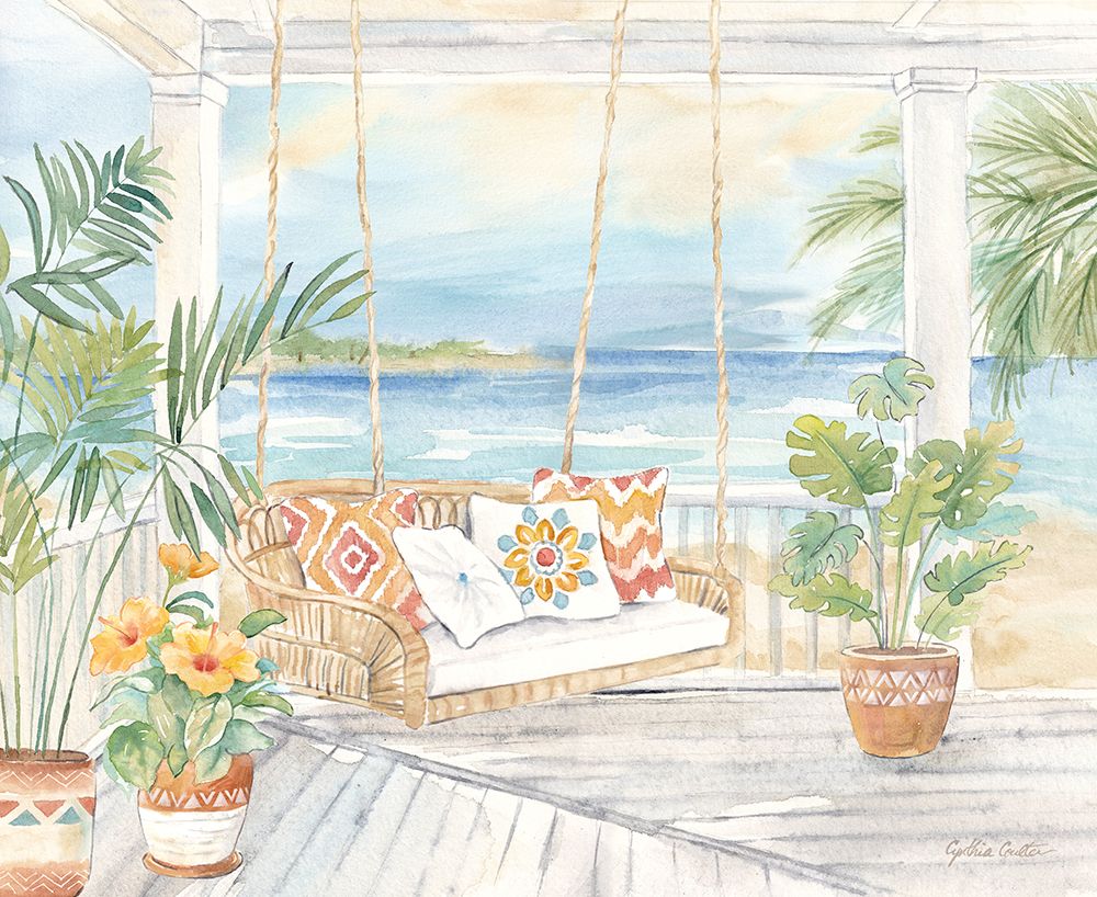 Bohemia Bay I art print by Cynthia Coulter for $57.95 CAD