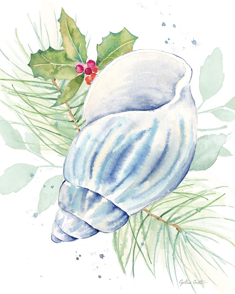 Christmas at the Cape XI art print by Cynthia Coulter for $57.95 CAD