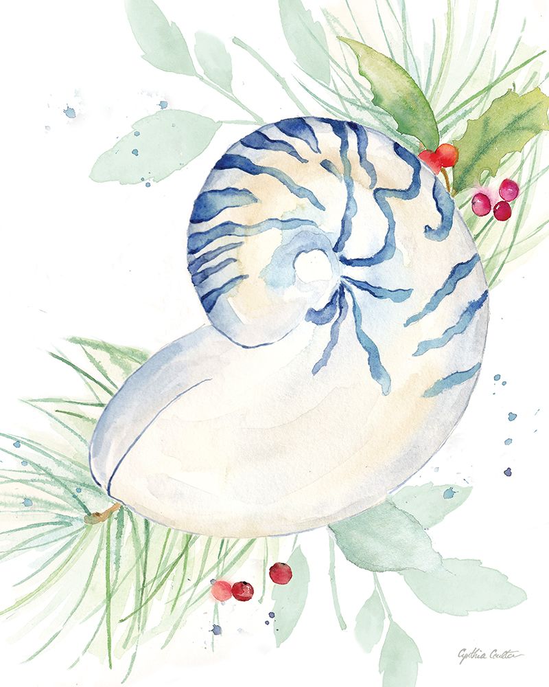 Christmas at the Cape XII art print by Cynthia Coulter for $57.95 CAD