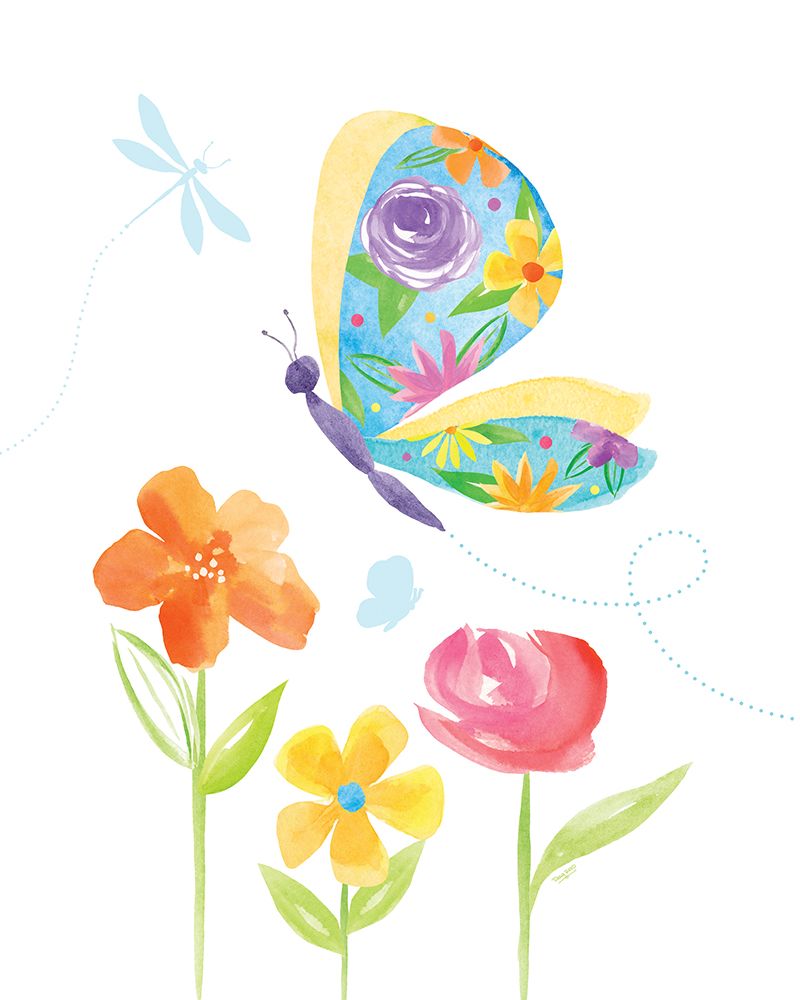 Dreams Take Flight on White VIII art print by Tara Reed for $57.95 CAD
