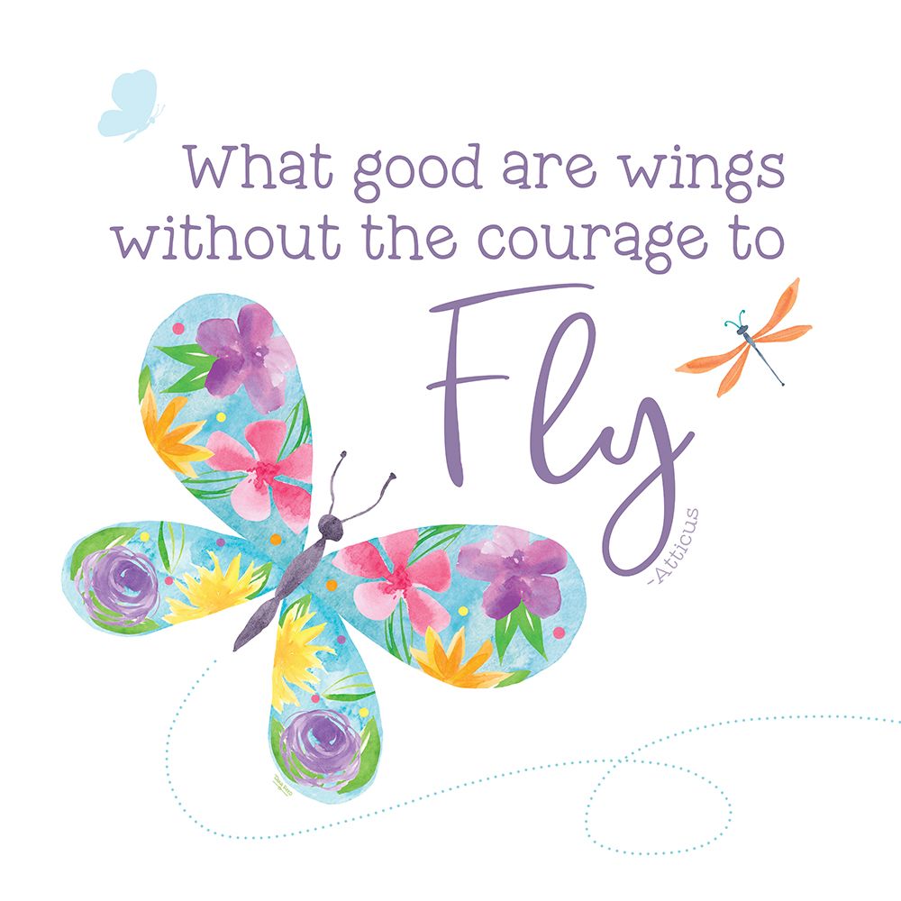 Dreams Take Flight on White IX art print by Tara Reed for $57.95 CAD