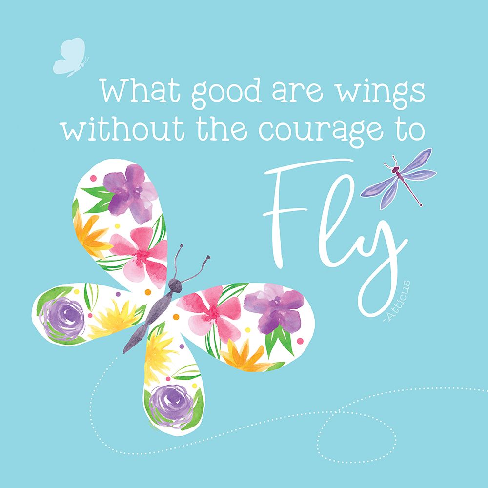 Dreams Take Flight on Blue IX art print by Tara Reed for $57.95 CAD