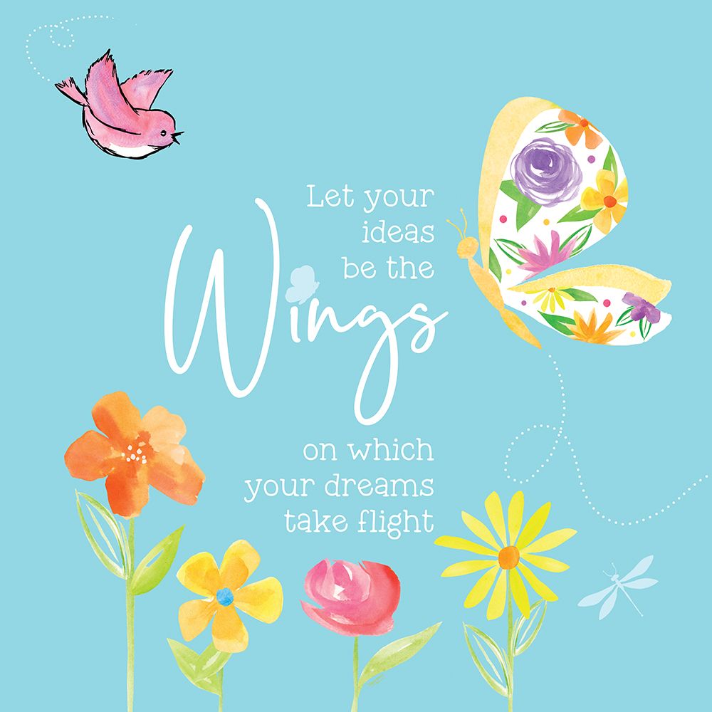 Dreams Take Flight on Blue XI art print by Tara Reed for $57.95 CAD
