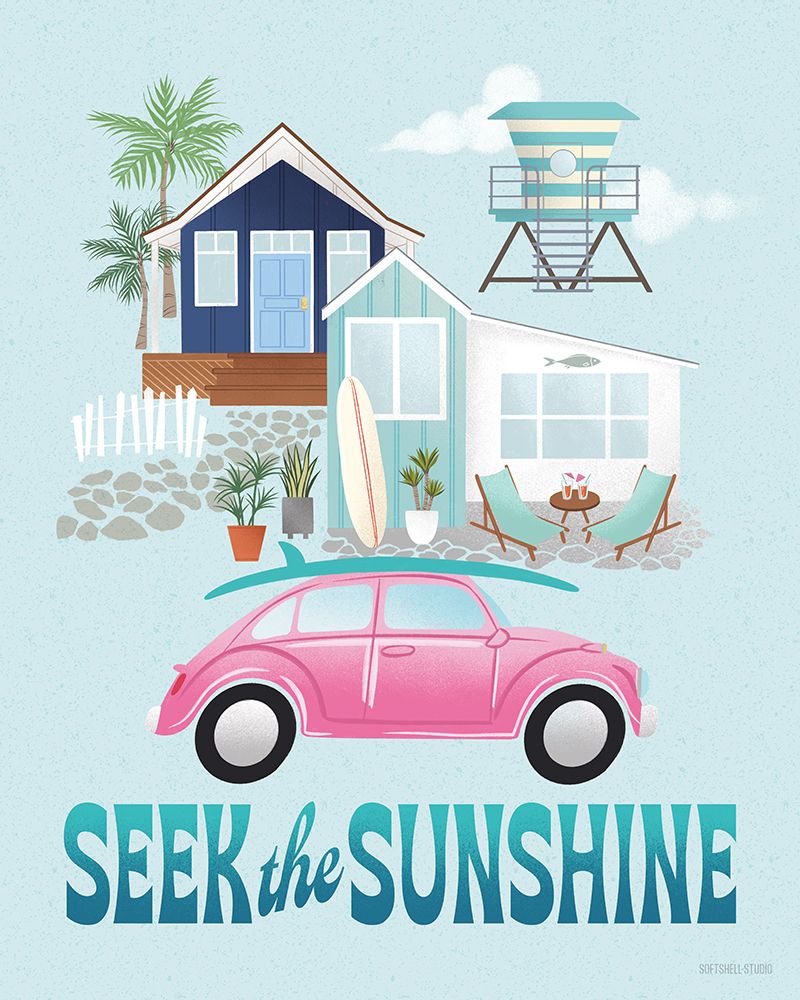 Endless Summertime V art print by Softshell Studio for $57.95 CAD