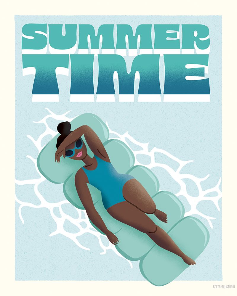 Endless Summertime XIII art print by Softshell Studio for $57.95 CAD