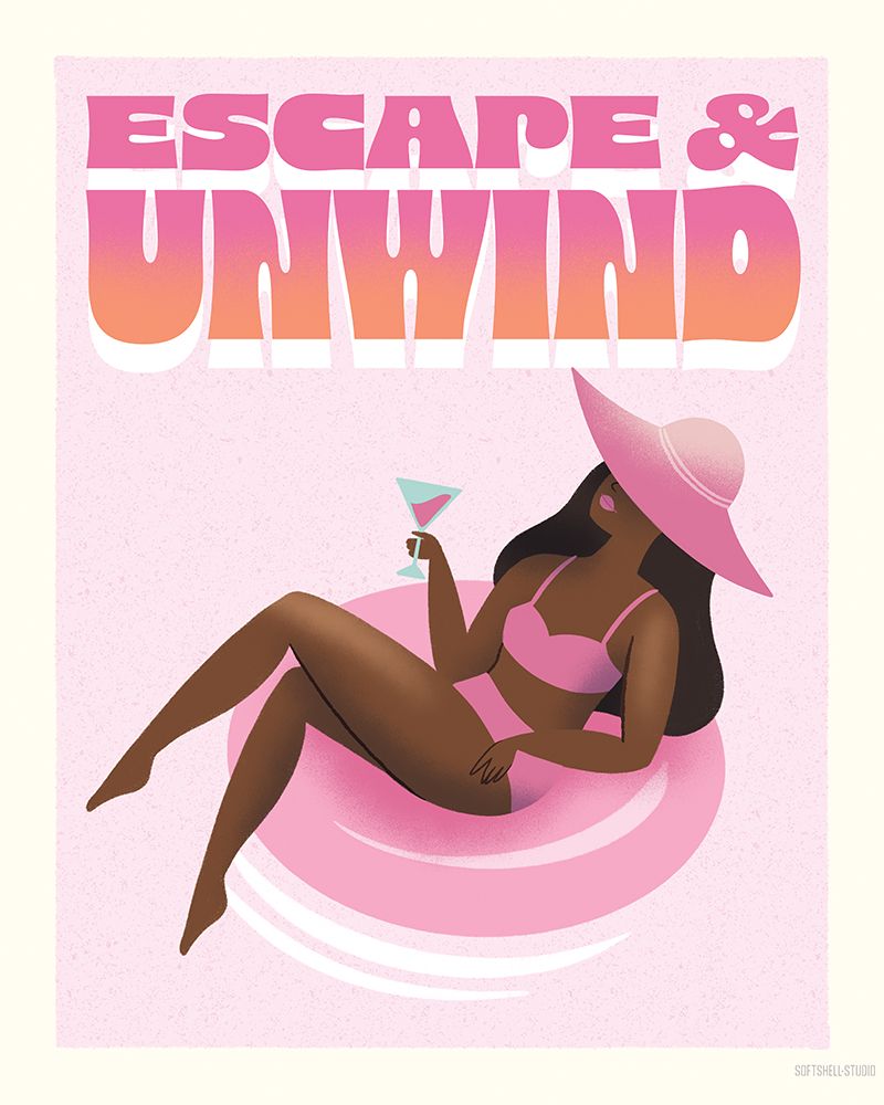 Endless Summertime XV art print by Softshell Studio for $57.95 CAD