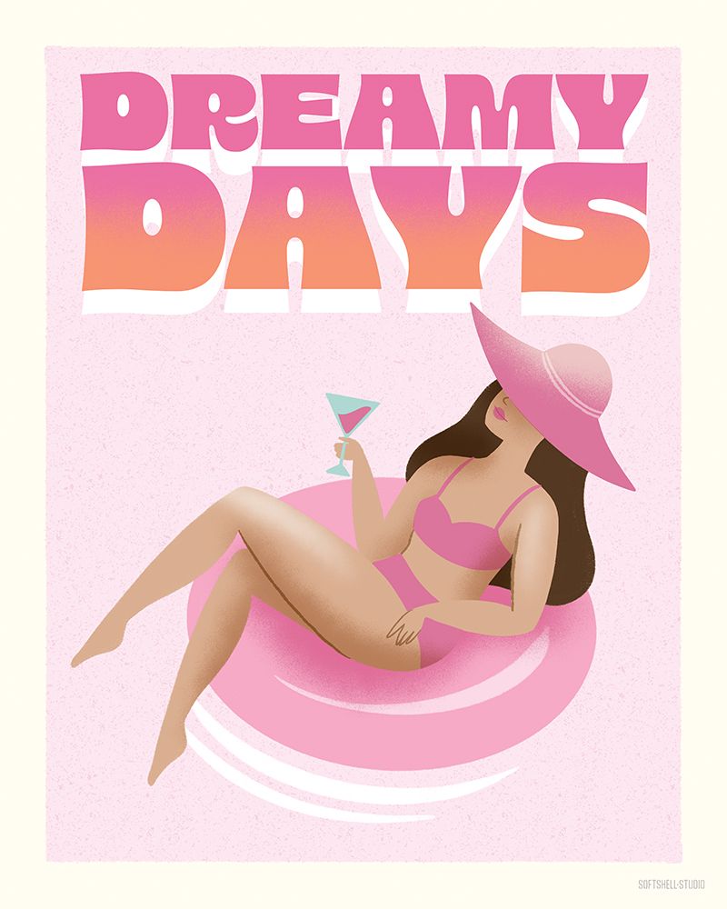 Endless Summertime XVI art print by Softshell Studio for $57.95 CAD