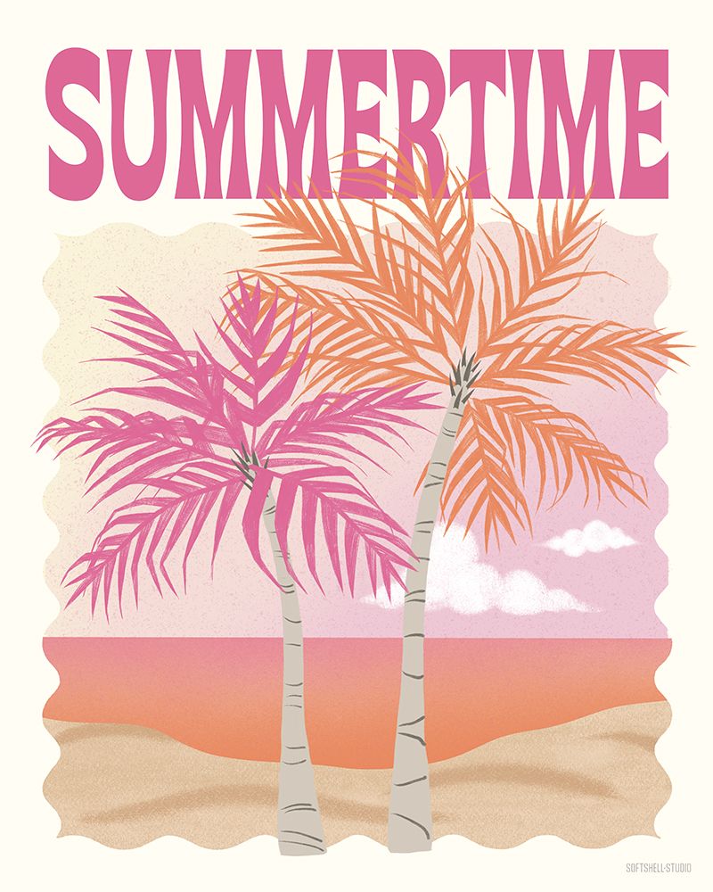 Endless Summertime XX art print by Softshell Studio for $57.95 CAD