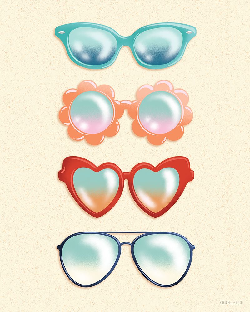 Endless Summertime XXI art print by Softshell Studio for $57.95 CAD