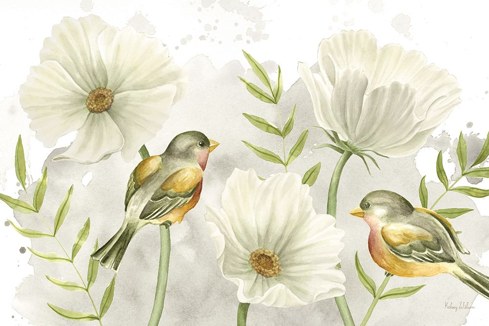 Feathered Fields I art print by Kelsey Wilson for $57.95 CAD