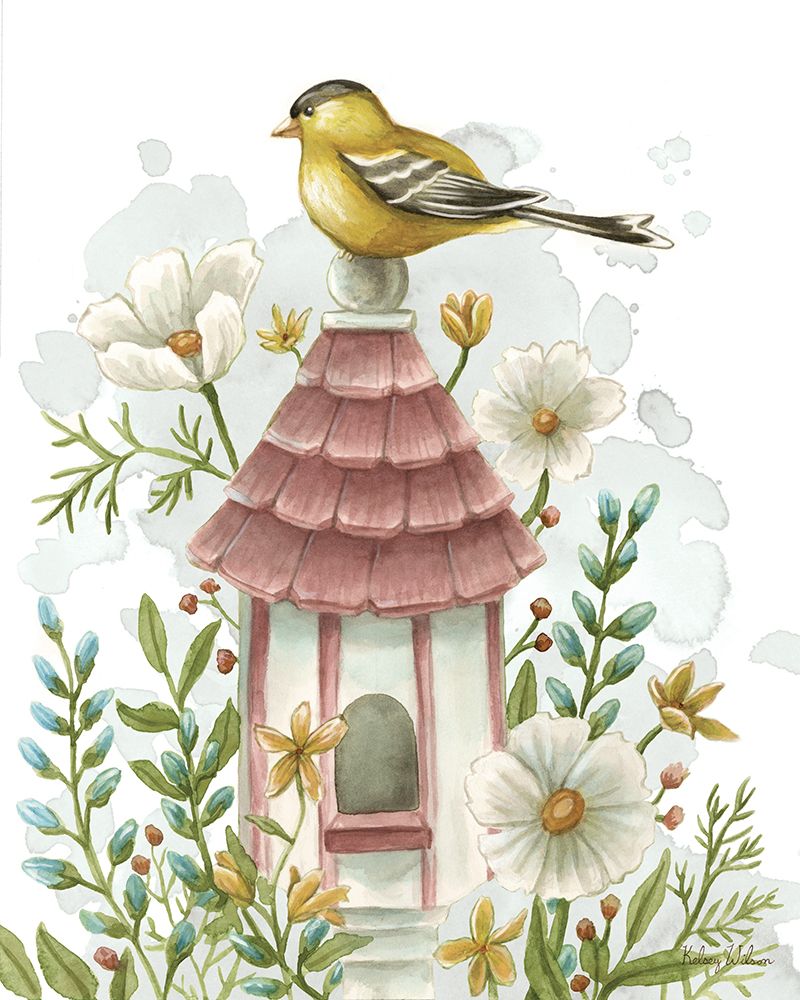 Feathered Fields IX art print by Kelsey Wilson for $57.95 CAD