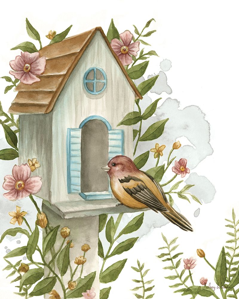 Feathered Fields XI art print by Kelsey Wilson for $57.95 CAD
