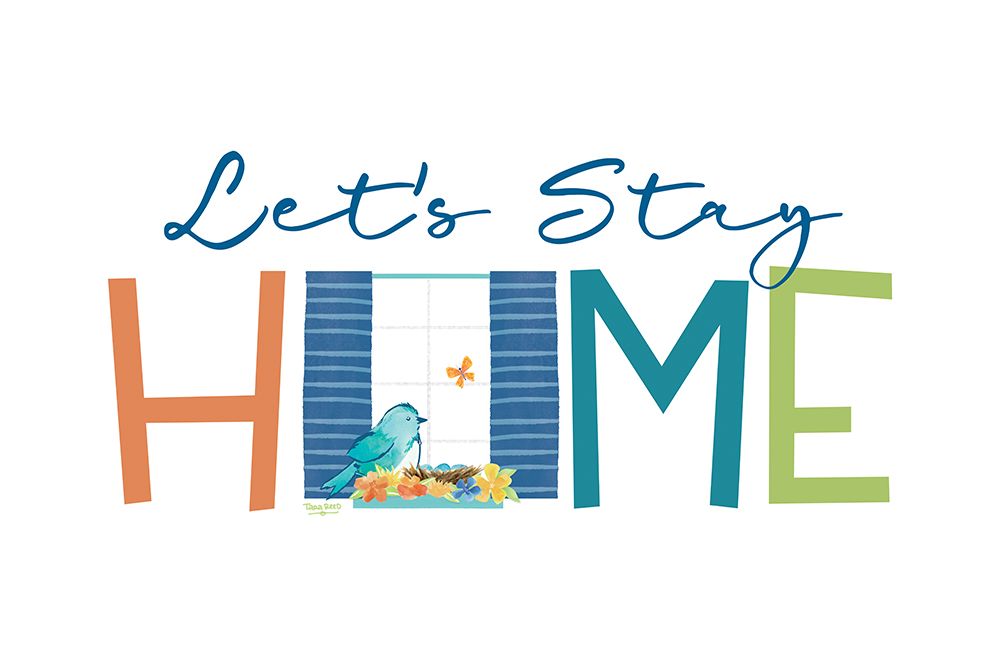 Happy at Home II art print by Tara Reed for $57.95 CAD