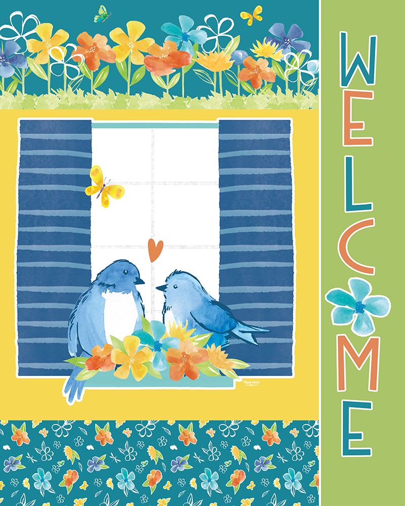 Happy at Home XIX art print by Tara Reed for $57.95 CAD