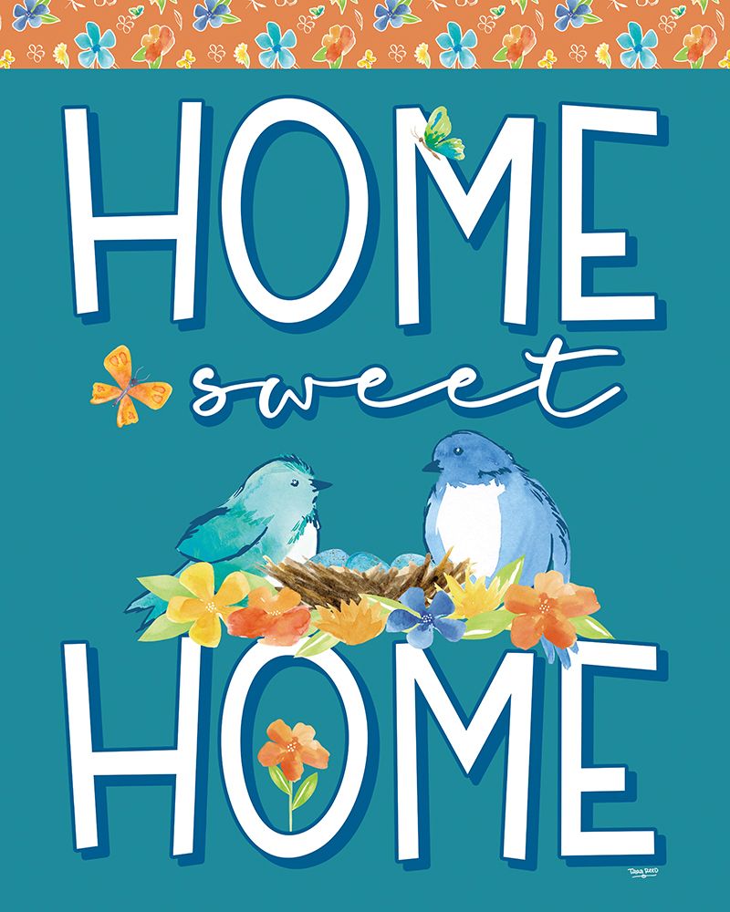 Happy at Home XX art print by Tara Reed for $57.95 CAD