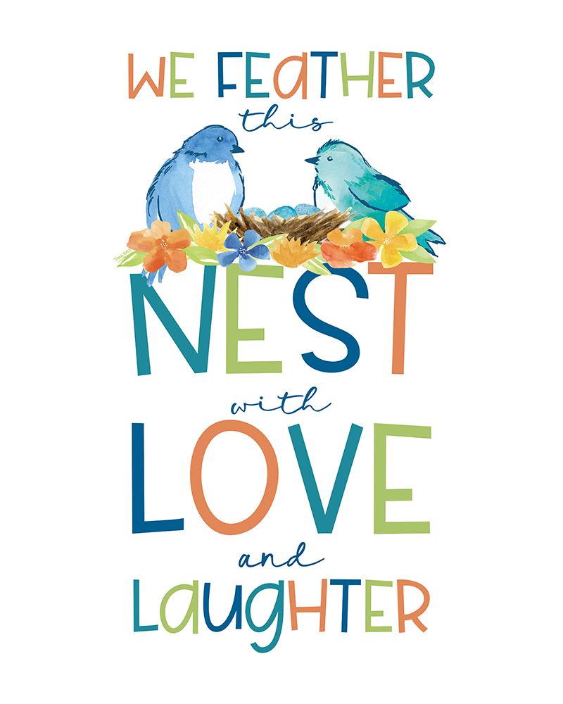 Happy at Home XXV art print by Tara Reed for $57.95 CAD