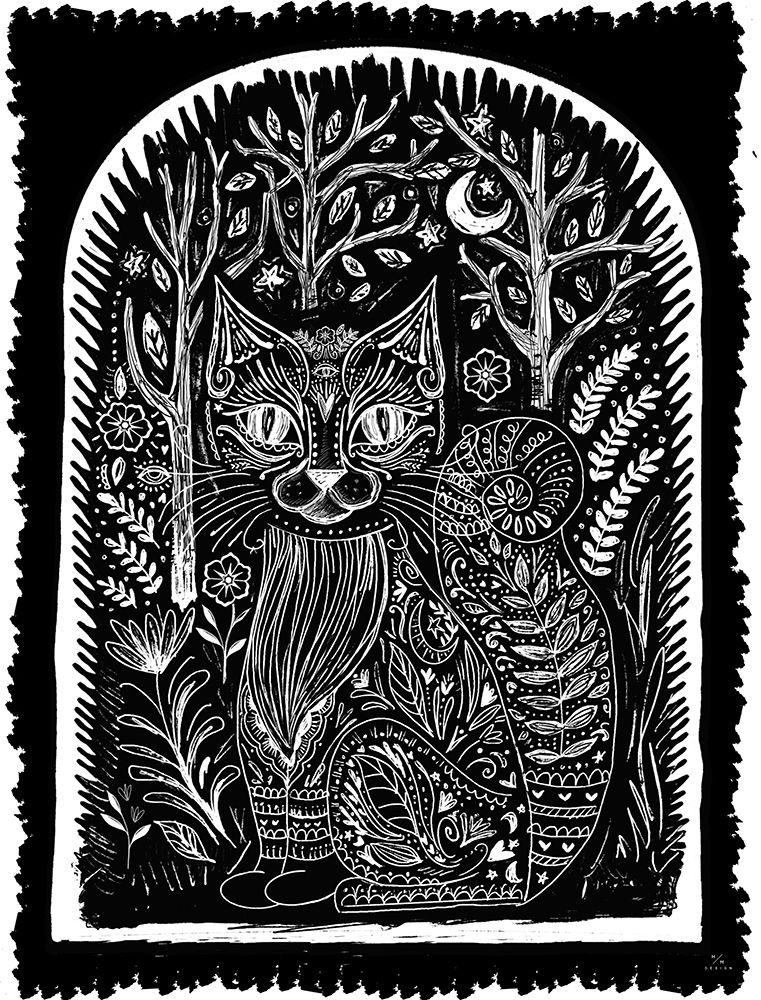 Haunted Halloween IV art print by HM Design for $57.95 CAD