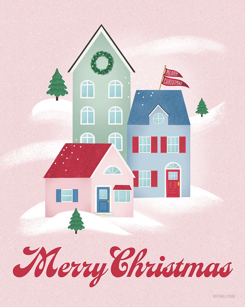 Home for the Holidays VI art print by Softshell Studio for $57.95 CAD