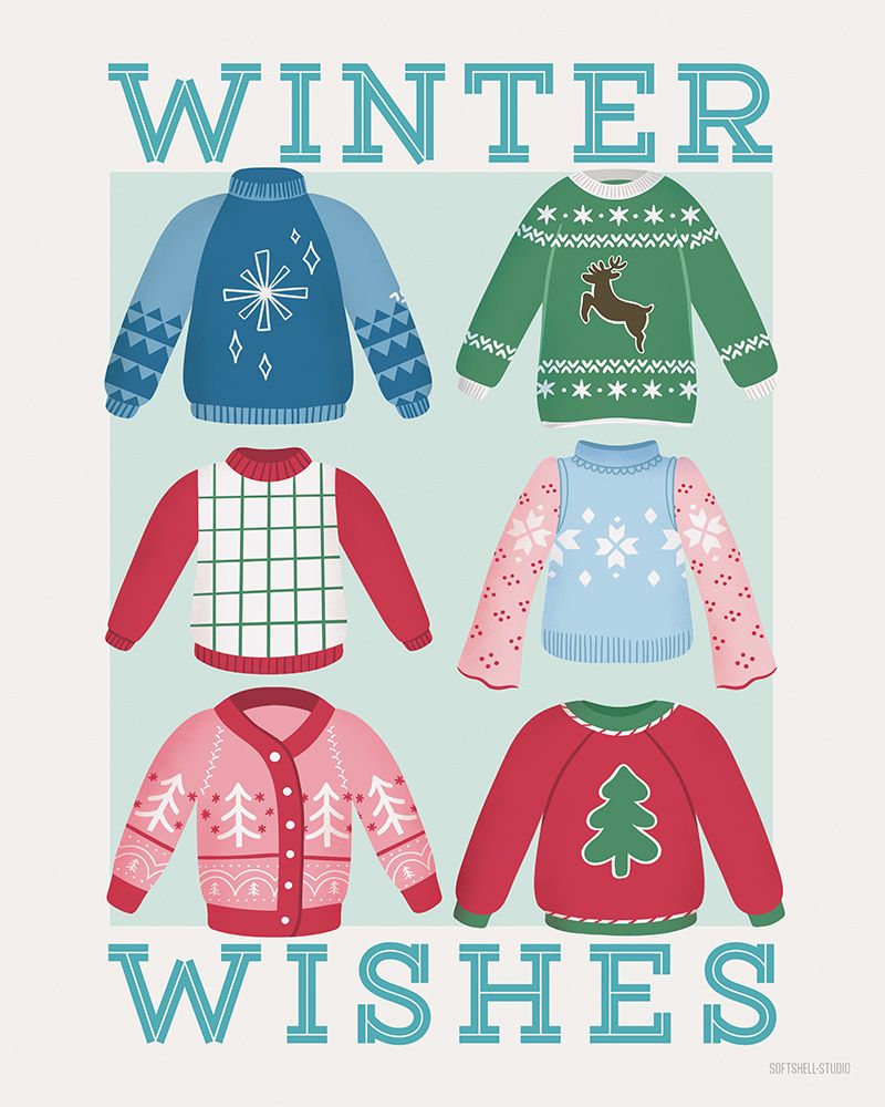 Home for the Holidays XIV art print by Softshell Studio for $57.95 CAD