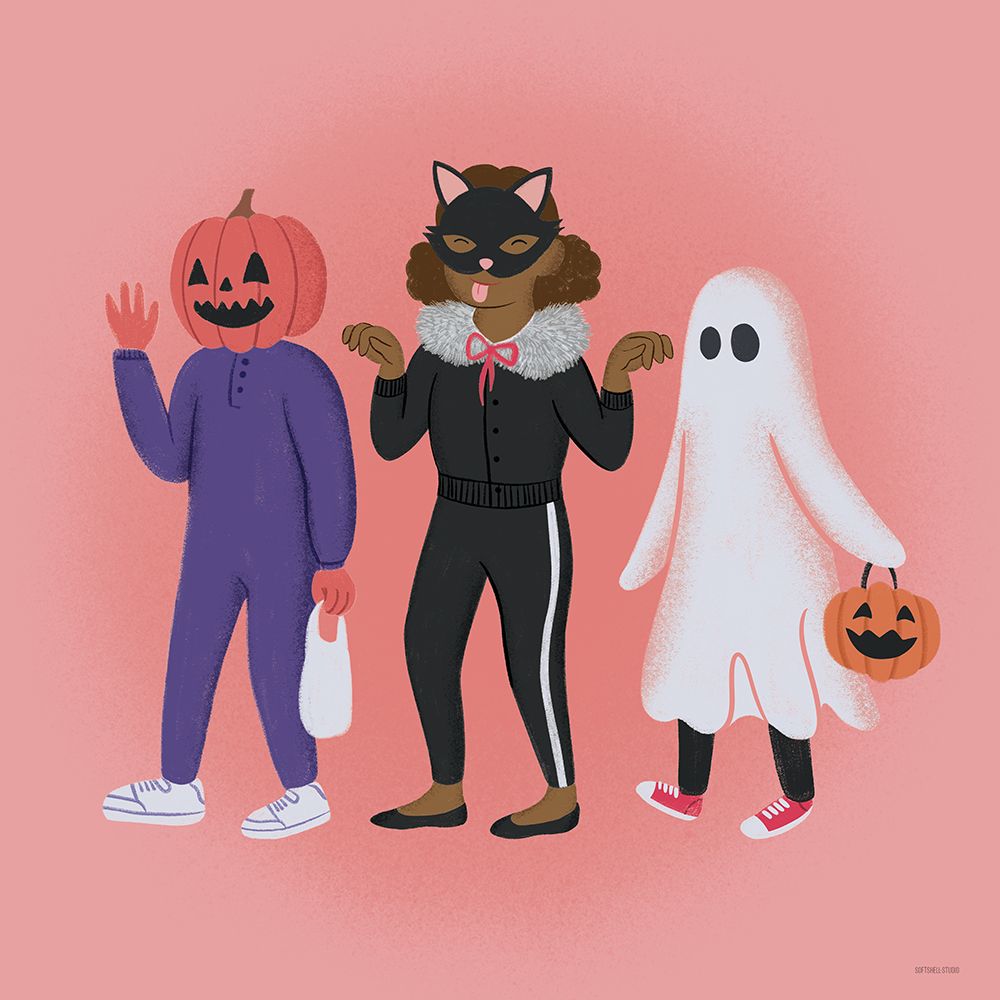 Hometown Halloween XI art print by Softshell Studio for $57.95 CAD