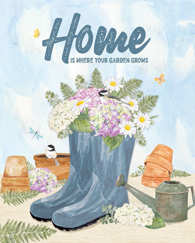 In My Garden XX art print by Tara Reed for $57.95 CAD