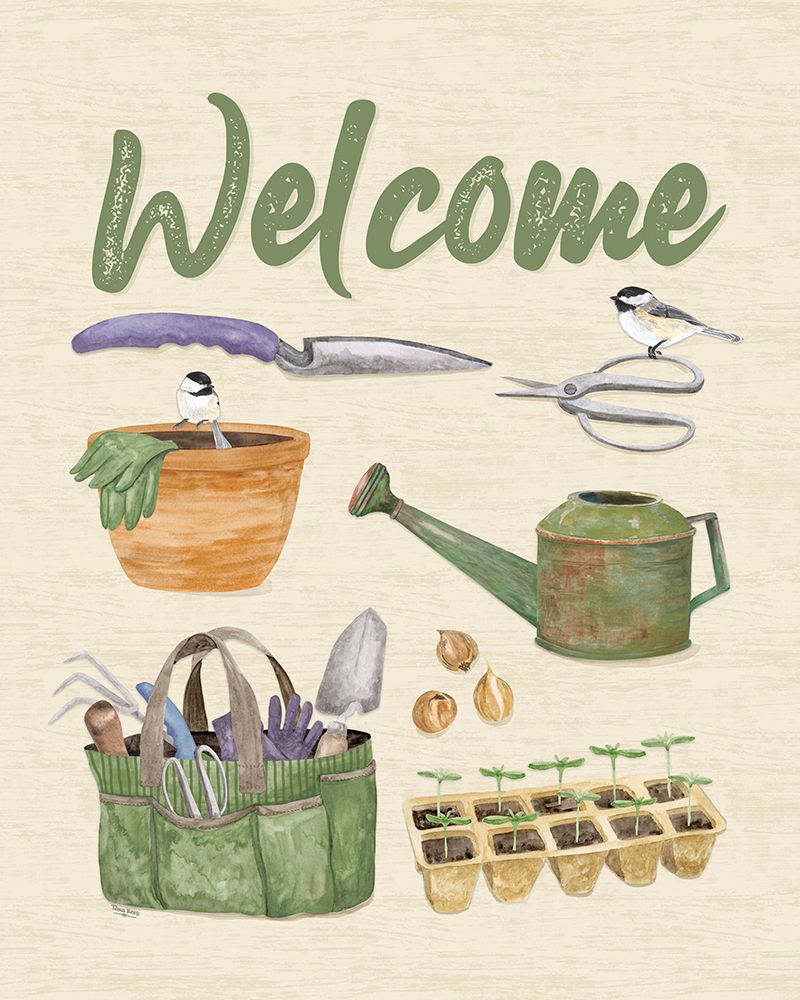 In My Garden XXI art print by Tara Reed for $57.95 CAD