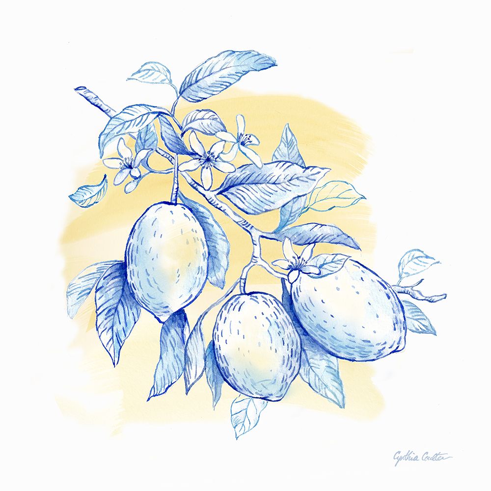 Mediterranean Breezes IV art print by Cynthia Coulter for $57.95 CAD