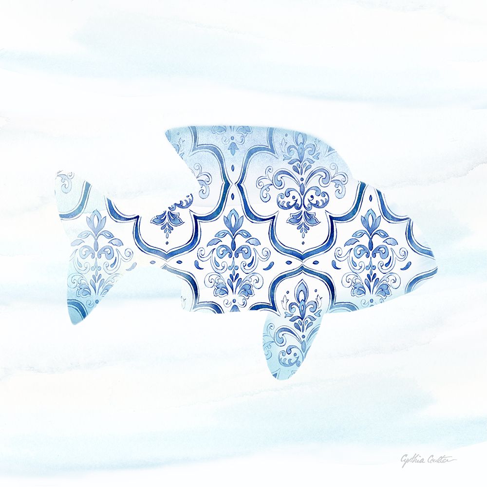 Mediterranean Breezes XIV art print by Cynthia Coulter for $57.95 CAD