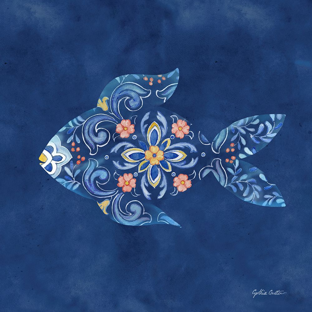 Mediterranean Breezes XV art print by Cynthia Coulter for $57.95 CAD