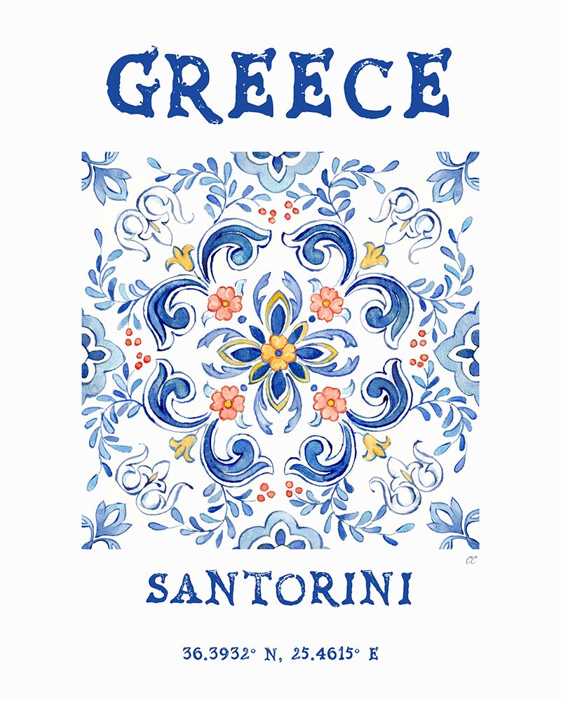 Mediterranean Breezes XX art print by Cynthia Coulter for $57.95 CAD