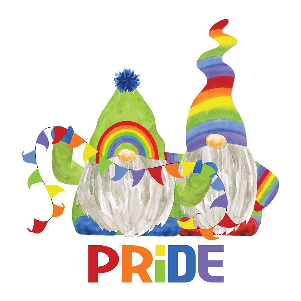 Pride Gnomes I couple art print by Tara Reed for $57.95 CAD