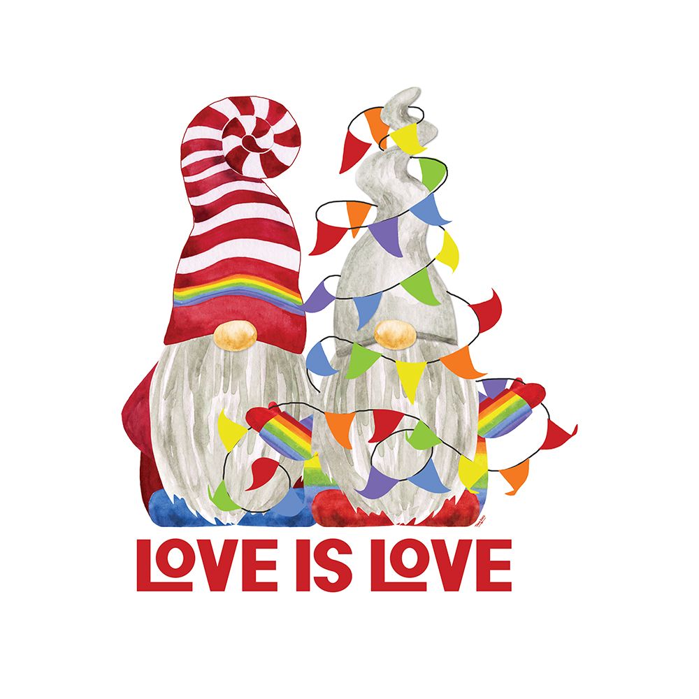 Pride Gnomes III couple art print by Tara Reed for $57.95 CAD