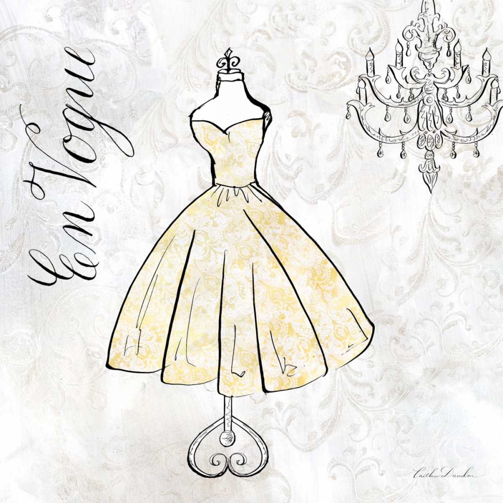 High Fashion I art print by Caitlin Dundon for $57.95 CAD